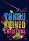 Boy's Guardians of the Galaxy Holiday Special Yondu Ruined Christmas Lights T-Shirt