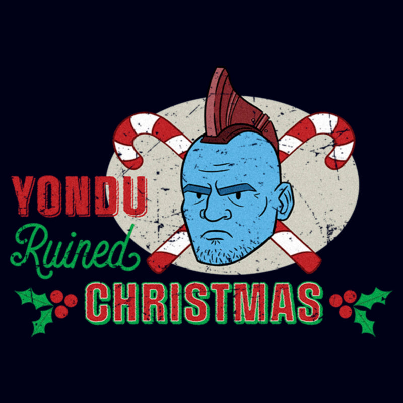 Women's Guardians of the Galaxy Holiday Special Yondu Ruined Christmas Animated T-Shirt