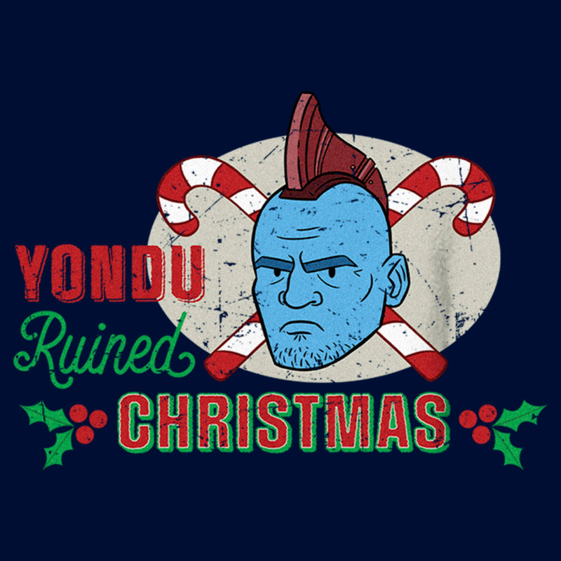 Boy's Guardians of the Galaxy Holiday Special Yondu Ruined Christmas Animated T-Shirt