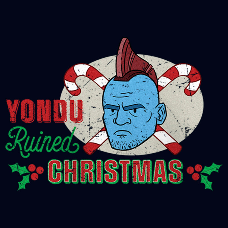 Girl's Guardians of the Galaxy Holiday Special Yondu Ruined Christmas Animated T-Shirt