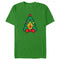 Men's Guardians of the Galaxy Holiday Special Shield Christmas Tree T-Shirt