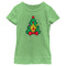 Girl's Guardians of the Galaxy Holiday Special Shield Christmas Tree T-Shirt