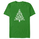 Men's Guardians of the Galaxy Holiday Special Silhouettes Christmas Tree T-Shirt