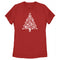 Women's Guardians of the Galaxy Holiday Special Silhouettes Christmas Tree T-Shirt