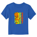 Toddler's Marvel: I Am Groot Chibi Groot Retro Poster T-Shirt