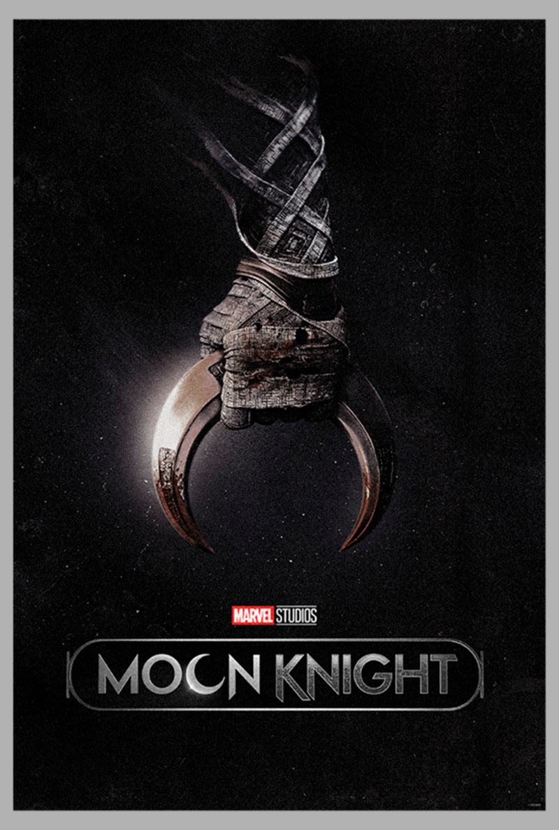 Boy's Marvel: Moon Knight Crescent Dart Poster T-Shirt