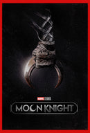 Girl's Marvel: Moon Knight Crescent Dart Poster T-Shirt