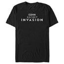 Men's Marvel: Secret Invasion Black and White Logo T-Shirt