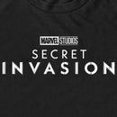 Men's Marvel: Secret Invasion Black and White Logo T-Shirt