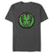 Men's Marvel: Secret Invasion Skrull Green and Purple Logo T-Shirt