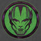 Men's Marvel: Secret Invasion Skrull Green and Purple Logo T-Shirt