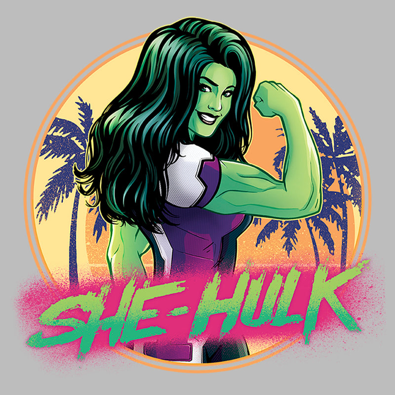 Boy's She-Hulk: Attorney at Law Hero at the Beach Pull Over Hoodie