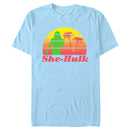 Men's She-Hulk: Attorney at Law Sunset Green Hero T-Shirt