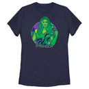 Women's She-Hulk: Attorney at Law Green Hero Smile T-Shirt