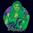 Women's She-Hulk: Attorney at Law Green Hero Smile T-Shirt