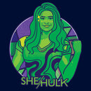 Boy's She-Hulk: Attorney at Law Green Hero Smile T-Shirt