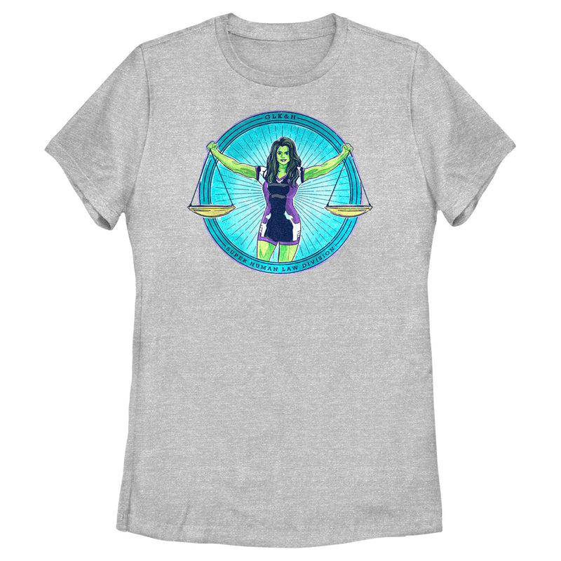 Women's She-Hulk: Attorney at Law Super Human Law Division T-Shirt