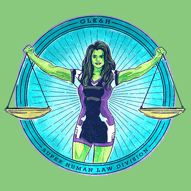Girl's She-Hulk: Attorney at Law Super Human Law Division T-Shirt