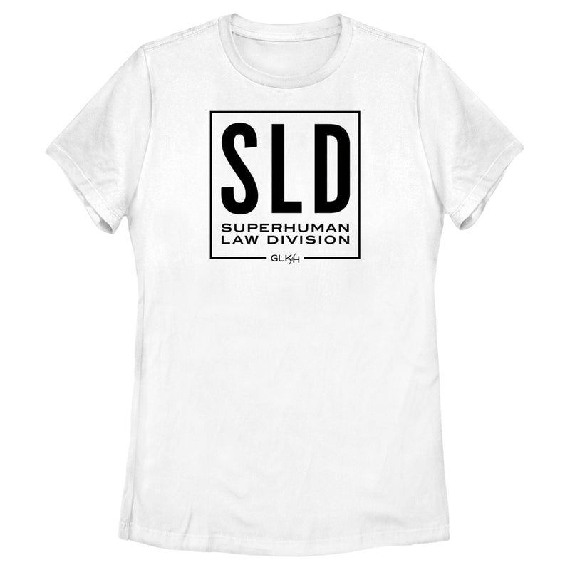 Women's She-Hulk: Attorney at Law Black SLD Logo T-Shirt