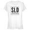 Junior's She-Hulk: Attorney at Law Black SLD Logo T-Shirt