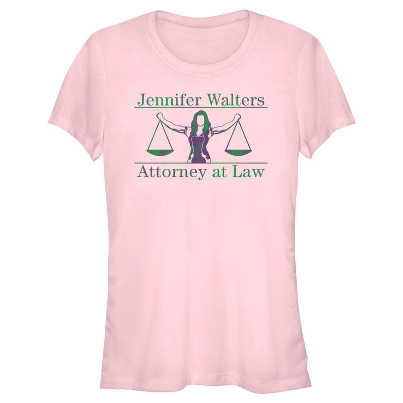 Junior's She-Hulk: Attorney at Law Muscle Lawyer T-Shirt