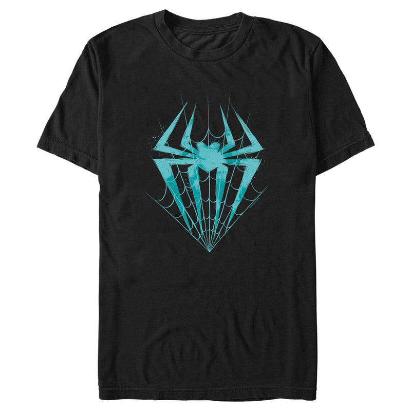 Men's Spider-Man: Across the Spider-Verse Green Spider Logo T-Shirt