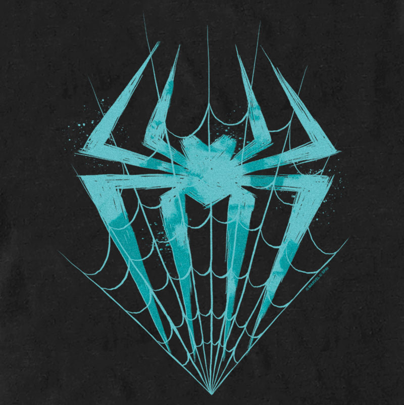 Men's Spider-Man: Across the Spider-Verse Green Spider Logo T-Shirt