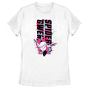 Women's Spider-Man: Across the Spider-Verse Spider Gwen Paint Splatter T-Shirt