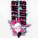 Women's Spider-Man: Across the Spider-Verse Spider Gwen Paint Splatter T-Shirt