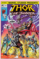 Girl's Marvel: Thor: Love and Thunder Comic Book Cover T-Shirt