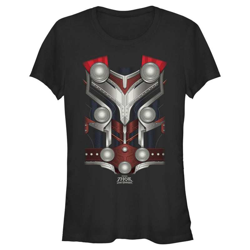 Junior's Marvel: Thor: Love and Thunder Jane Foster Mighty Thor Costume T-Shirt