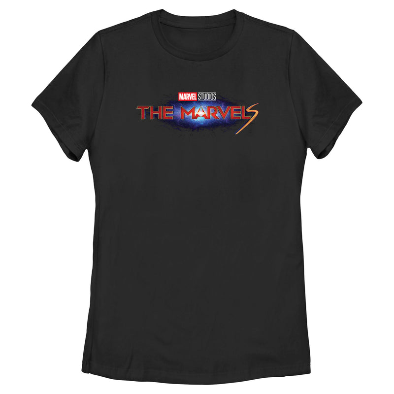 Women's The Marvels Movie Logo T-Shirt