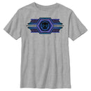 Boy's Black Panther: Wakanda Forever Ornate Logo T-Shirt