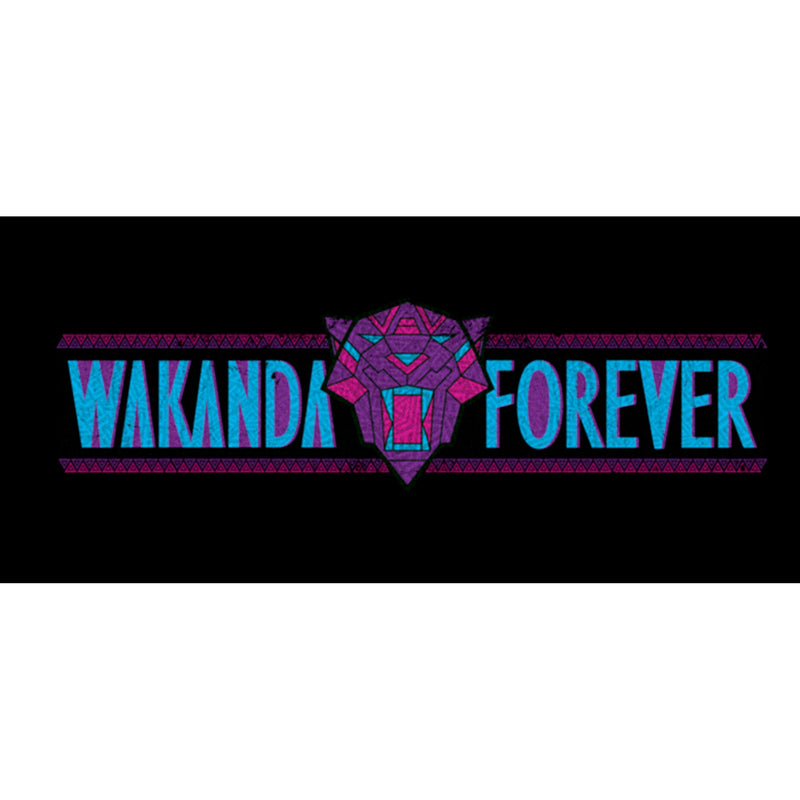 Women's Black Panther: Wakanda Forever Logo Banner T-Shirt