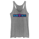 Women's Black Panther: Wakanda Forever Logo Banner Racerback Tank Top