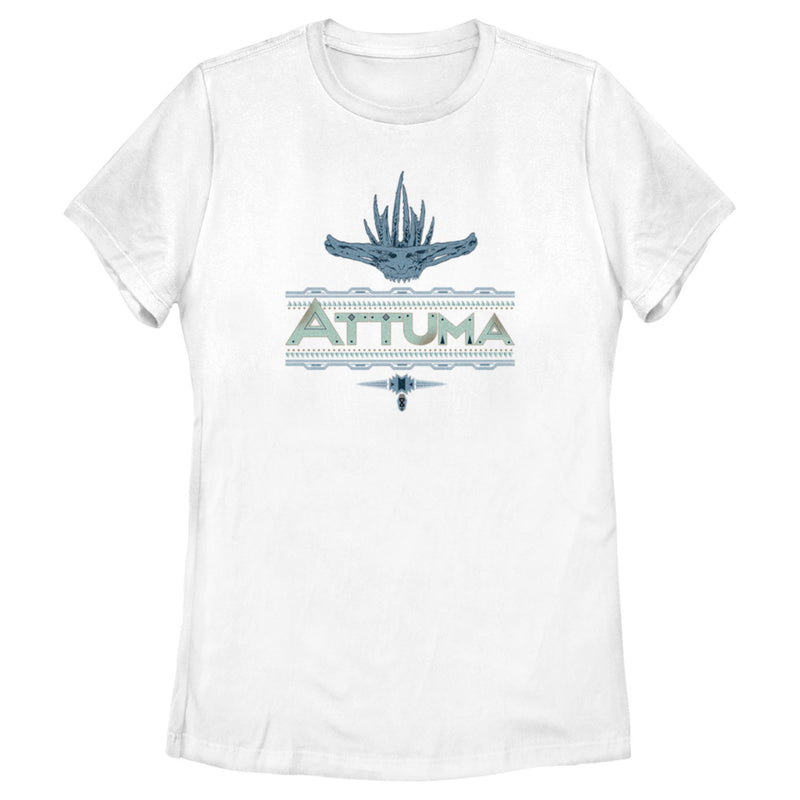 Women's Black Panther: Wakanda Forever Attuma Logo T-Shirt