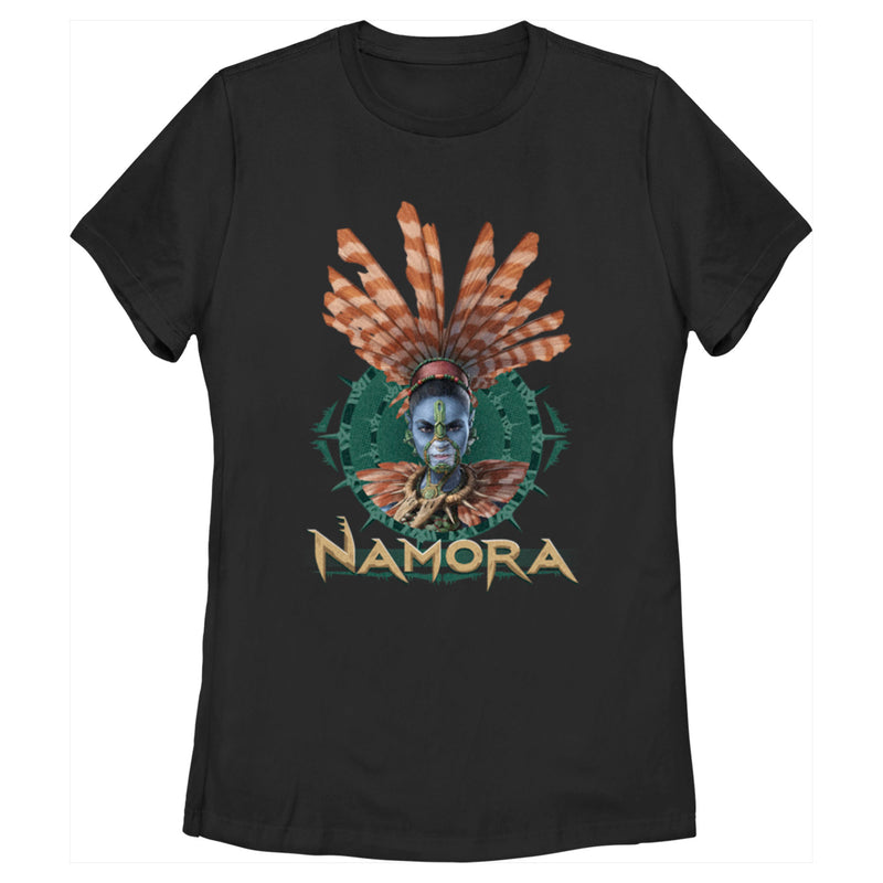 Women's Black Panther: Wakanda Forever Namora Portrait T-Shirt