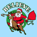 Men's Lost Gods Believe Santa Candy Cane T-Shirt