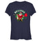 Junior's Lost Gods Believe Santa Candy Cane T-Shirt