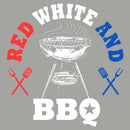 Men's Lost Gods Red White and BBQ T-Shirt