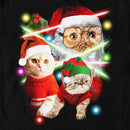 Men's Lost Gods Holiday Cat Portraits T-Shirt