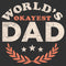 Men's Lost Gods World's Okayest Dad T-Shirt