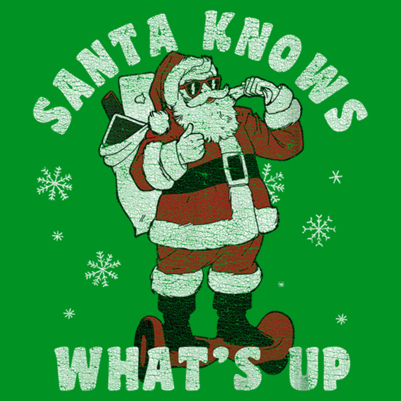 Boy's Lost Gods Santa Knows What’s Up T-Shirt