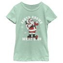 Girl's Lost Gods Santa Knows What’s Up T-Shirt