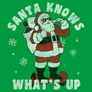 Junior's Lost Gods Santa Knows What’s Up T-Shirt