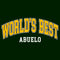 Men's Lost Gods World's Best Abuelo Collegiate T-Shirt