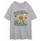 Junior's Lost Gods Good Times Smiley Flowers T-Shirt