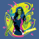 Boy's She-Hulk: Attorney at Law Real Life Vs Cartoon Pull Over Hoodie