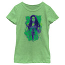 Girl's She-Hulk: Attorney at Law Explosion of Willpower T-Shirt