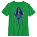 Boy's She-Hulk: Attorney at Law Explosion of Willpower T-Shirt